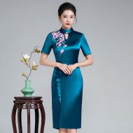 Oriental Qipao Cheongsam Chinese Dress -RJYI1DHJX