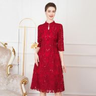 Oriental Qipao Cheongsam Chinese Dress -RJZV0NV5I-2