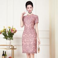 Oriental Qipao Cheongsam Chinese Dress -RW0UGJZ7K-1