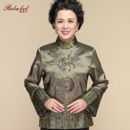 Pleasing Frog Button Chinese Tang Jacket - Green