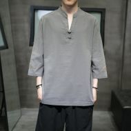 Chinese Shirt Blouse Kung Fu Costume -SLZT7SZMR-2