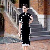 Oriental Qipao Cheongsam Chinese Dress -SYK29NL3H