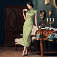 Oriental Qipao Cheongsam Chinese Dress -TNQMZSR2C