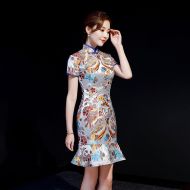 Oriental Qipao Cheongsam Chinese Dress -UCIMGIDO7