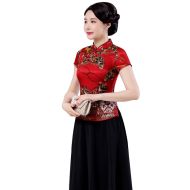 Chinese Shirt Blouse Kung Fu Costume -VF4VR9WM2-1