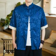 Chinese Shirt Blouse Kung Fu Costume -VFI8ICJG6-2