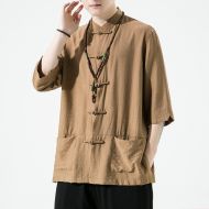 Chinese Shirt Blouse Kung Fu Costume -VG5Y1I5NA-1