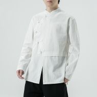 Chinese Shirt Blouse Kung Fu Costume -VGD6SUC3I-1