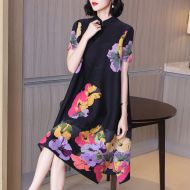 Oriental Qipao Cheongsam Chinese Dress -VRX6XGV5N-2