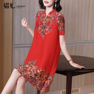 Oriental Qipao Cheongsam Chinese Dress -VSA33HSYY-4