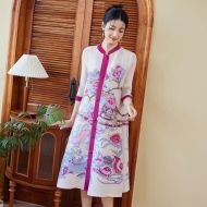 Oriental Qipao Cheongsam Chinese Dress -VTM3EO1C9-1
