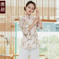 Oriental Chinese Shirt Blouse Costume -WGUKQTOKG-2
