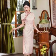 Oriental Qipao Cheongsam Chinese Dress -WVVWX31R2-2