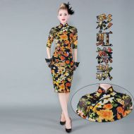 Oriental Qipao Cheongsam Chinese Dress -YMG2JNQZA-4