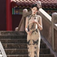 Oriental Qipao Cheongsam Chinese Dress -Z0ECTAJ55-1