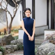 Oriental Qipao Cheongsam Chinese Dress -Z0FFKO5ME-2