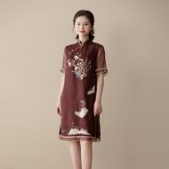 Oriental Qipao Cheongsam Chinese Dress -9RIWGLH9U9-1
