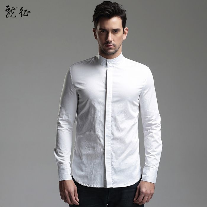 Fabulous Hidden Button Non-Iron Shirt for Men - White