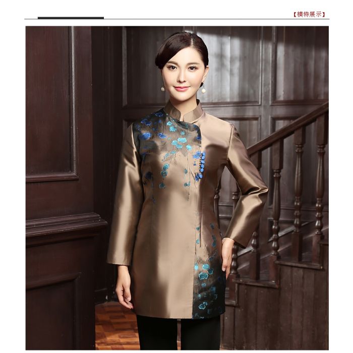 Lovely Modern Mandarin Collar Chinese Qipao Jacket